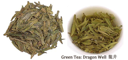 chinese green tea drago well