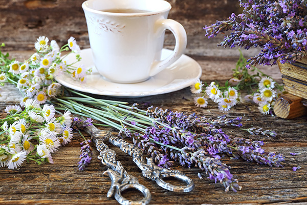 Chamomile lavender tea