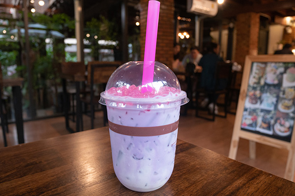 Taro milk tea