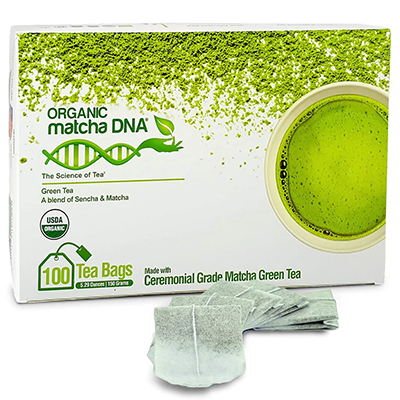 MatchaDNA Organic Matcha Teabags