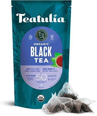 Teatulia Organic Black Tea Bags