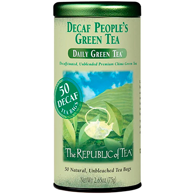 The Republic of Tea Decaf the People’s Green Tea Bags
