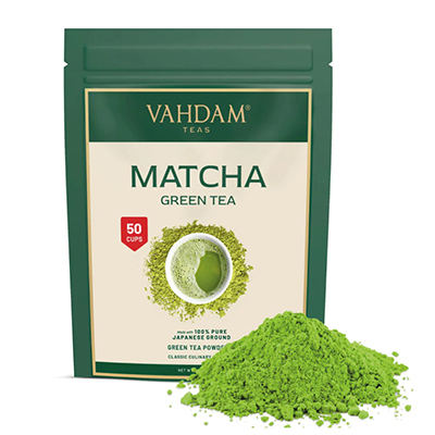 Vahdam Pure Matcha Green Tea Powder