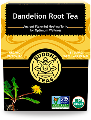 Buddha Teas, Organic Dandelion Root Tea Bags