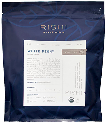 Rishi White Peony Organic White Tea