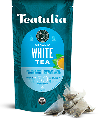 Teatulia Organic White Tea Bags