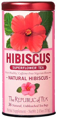 The Republic of Tea Natural Hibiscus Tea Bags