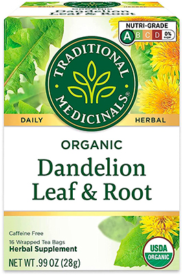 Traditional Medicinals, Dandelion Leaf & Root Tea