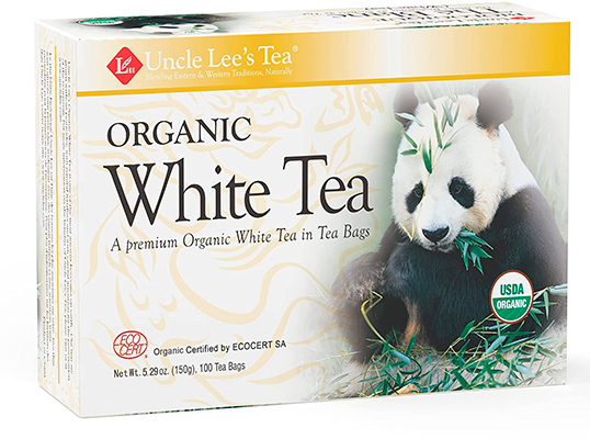 Uncle Lee’s Organic White Tea Bags